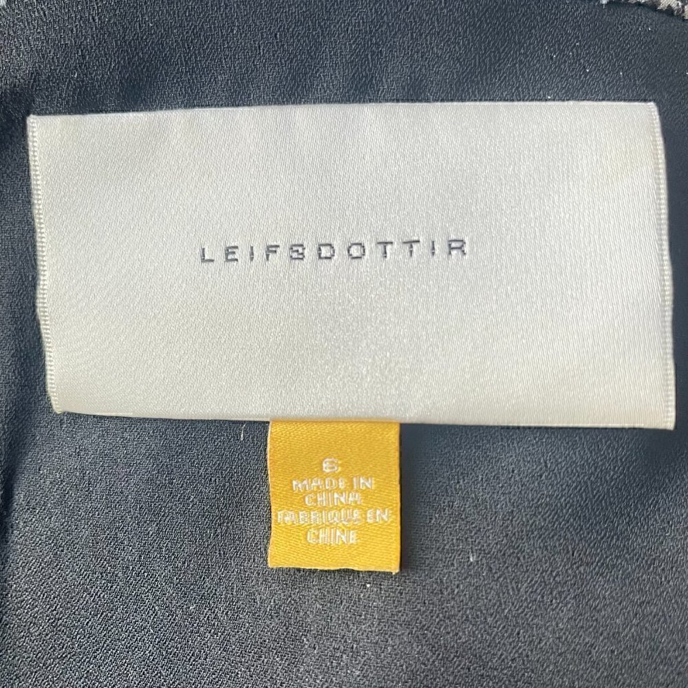 Anthropologie Leifsdottir Lynx-Dot Mini Dress - Size 6 - Picture 7 of 9